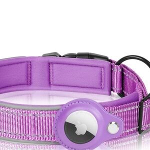 🐶🐾 Reflective AirTag Dog Collar